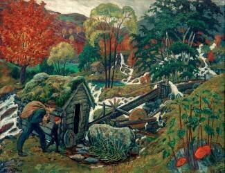 Mill weather (Nikolai Astrup) - Muzeo.com