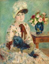 Mlle Charlotte Berthier (Auguste Renoir) - Muzeo.com