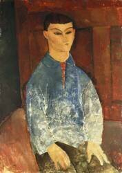 Moise Kisling Seated (Amedeo Modigliani) - Muzeo.com