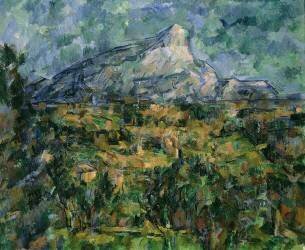 Mont Sainte-Victoire (Paul Cézanne) - Muzeo.com