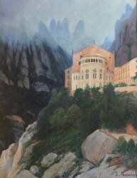 Montserrat (Santiago Rusiñol) - Muzeo.com