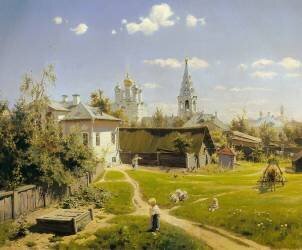 Moscow patio (Vassili Polenov) - Muzeo.com