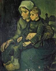 Mother and Child (Vincent van Gogh) - Muzeo.com