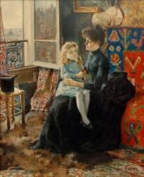 Mother and child (Akseli Gallen-Kallela) - Muzeo.com