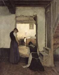 Mourning (Jules Charles Boquet) - Muzeo.com