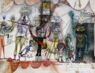 Music at Fair (Paul Klee) - Muzeo.com