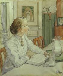 My Eldest Daughter (Carl Larsson) - Muzeo.com