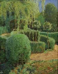 My garden (Heinrich Vogeler) - Muzeo.com