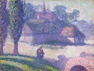 Mydlow Village (Robert Polhill Bevan) - Muzeo.com