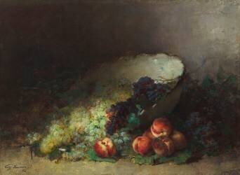 Nature morte aux fruits (Guillaume Fouace) - Muzeo.com