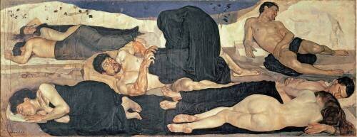 Night (Ferdinand Hodler) - Muzeo.com