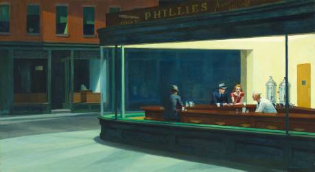 Nighthawks (Edward Hopper) - Muzeo.com