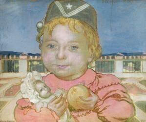 Noelle at Fiesole (Maurice Denis) - Muzeo.com