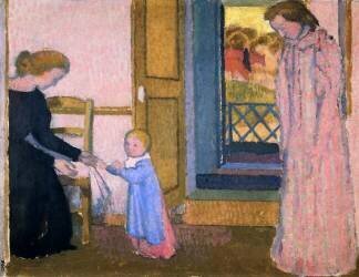 Noelle's First Steps (Maurice Denis) - Muzeo.com