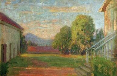 Norditalienische Villa (Peder Severin Kröyer) - Muzeo.com