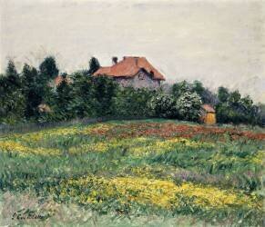 Normandy Countryside (Gustave Caillebotte) - Muzeo.com