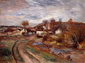 Normandy Countryside (Auguste Renoir) - Muzeo.com