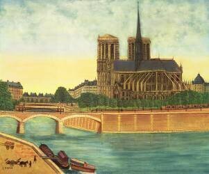 Notre-Dame (Louis Vivin) - Muzeo.com