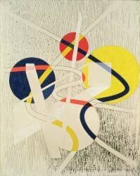 Nuclear Space (Laszlo Moholy-Nagy) - Muzeo.com
