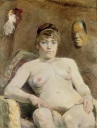 Nude Woman (Henri de Toulouse-Lautrec) - Muzeo.com
