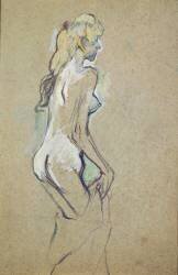 Nude Young Girl (Henri de Toulouse-Lautrec) - Muzeo.com