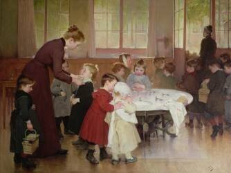 Nursery school (Henri Jules Jean Geoffroy) - Muzeo.com