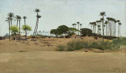 Oase (Wilhelm Kuhnert) - Muzeo.com