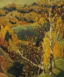 October Gold (Franklin Carmichael) - Muzeo.com