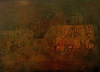Old Cemetery (Paul Klee) - Muzeo.com