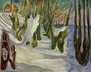 Old trees (Edvard Munch) - Muzeo.com