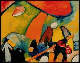 On the Beach (Wassily Kandinsky) - Muzeo.com