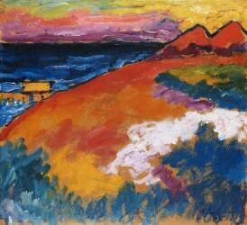 On the Ostsee (Alexej von Jawlensky) - Muzeo.com