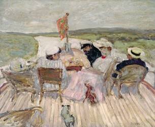 On the Yacht (Pierre Bonnard) - Muzeo.com