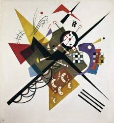 On White II (Wassily Kandinsky) - Muzeo.com