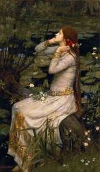 Ophelia (John William Waterhouse) - Muzeo.com