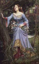 Ophelia (John William Waterhouse) - Muzeo.com