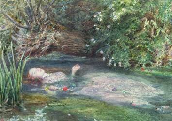 Ophelia (John Everett Millais) - Muzeo.com