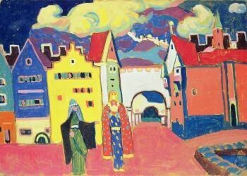 Oriental Town (Alexej von Jawlensky) - Muzeo.com