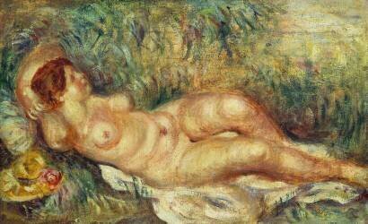 Outstretched Nude (Auguste Renoir) - Muzeo.com