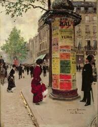 Paris Kiosk (Jean Béraud) - Muzeo.com