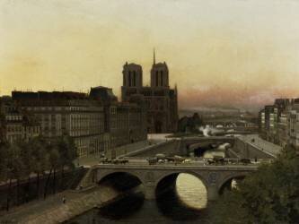 Paris, Notre Dame (Alfred Bryant Copeland) - Muzeo.com
