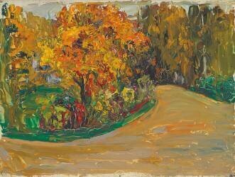 Park in Autumn (Wassily Kandinsky) - Muzeo.com