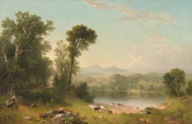 Pastoral Landscape (Asher Brown Durand) - Muzeo.com