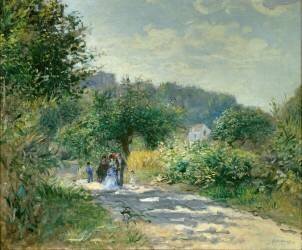 Path to Louveciennes (Auguste Renoir) - Muzeo.com
