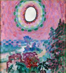 Paysage au disque (Robert Delaunay) - Muzeo.com