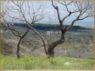 Paysage des Abruzzes (Francesco Paolo Michetti) - Muzeo.com