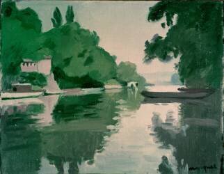 Paysage à Chenevières (Albert Marquet) - Muzeo.com