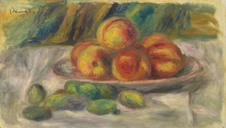 Peaches and Almonds (Auguste Renoir) - Muzeo.com