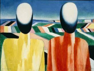 Peasants (Kazimir Malevitch) - Muzeo.com