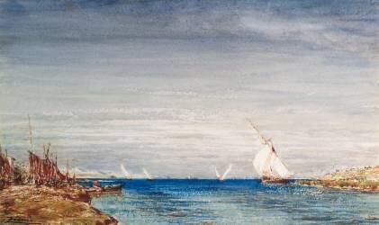 Pêcheurs (Félix Ziem) - Muzeo.com